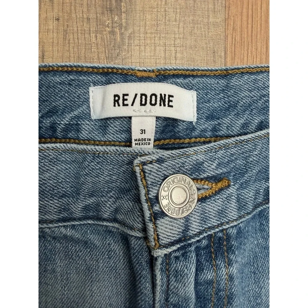 RE/DONE Wide‎ Leg Jeans 31 Vintage Flow High Rise Lyocell Blend